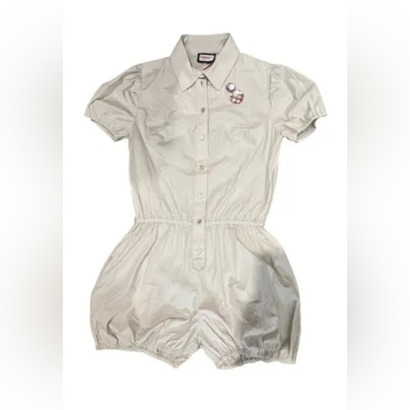 Fiorucci short romper  Size 46   $350 MSRP looks Lille a Large to me - Picture 1 of 9
